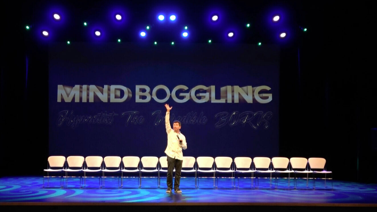 Boris Cherniak headlining at a casino showroom